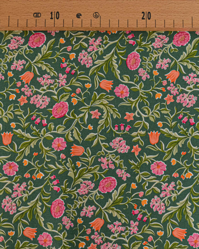 Tissu Liberty Fabrics@ Mays Flowers - 110 cm - Mercerine