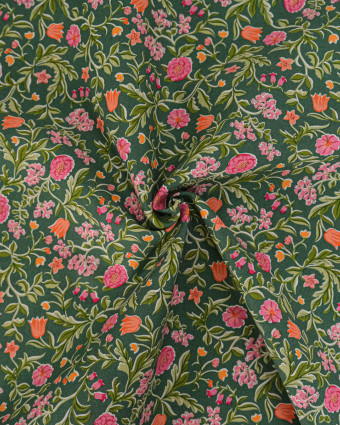 Tissu Liberty Fabrics@ Mays Flowers - 110 cm - Mercerine