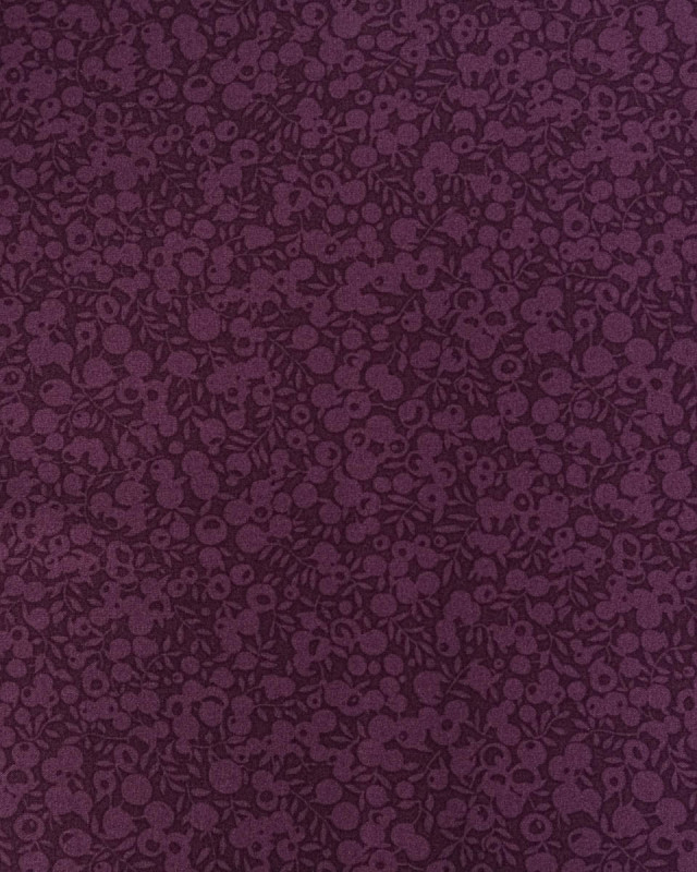 Tissu Liberty Fabrics@ Wiltshire Shadow Cassis - 110 cm - Mercerine
