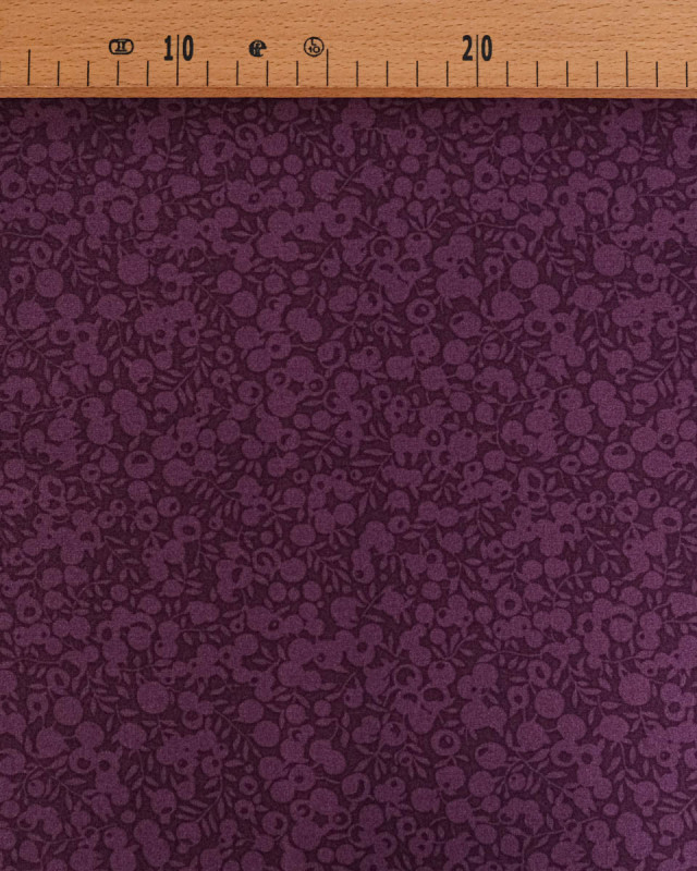 Tissu Liberty Fabrics@ Wiltshire Shadow Cassis - 110 cm - Mercerine