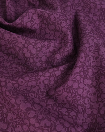Tissu Liberty Fabrics@ Wiltshire Shadow Cassis - 110 cm - Mercerine