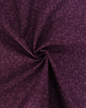 Tissu Liberty Fabrics@ Wiltshire Shadow Cassis - 110 cm - Mercerine