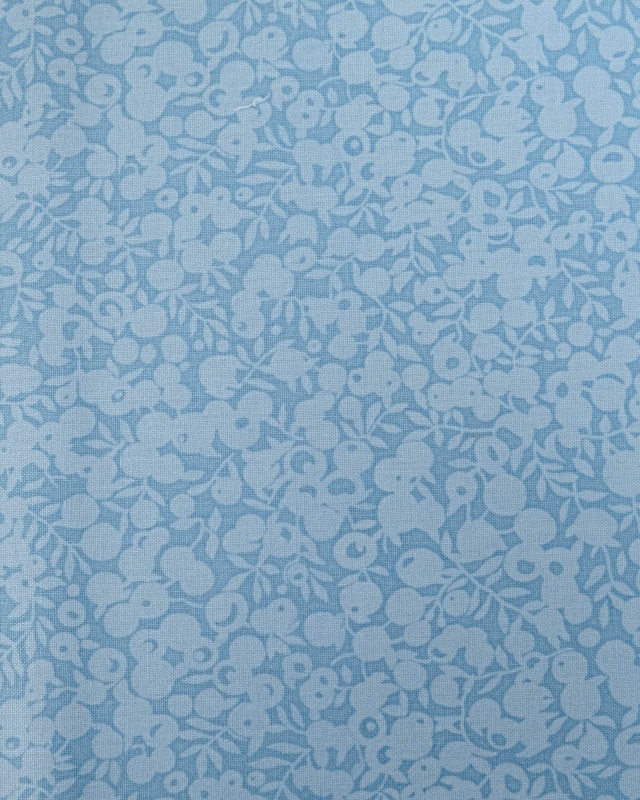 Tissu Liberty Fabrics@ Wiltshire Shadow Bleu de Chine - 110 cm - Mercerine