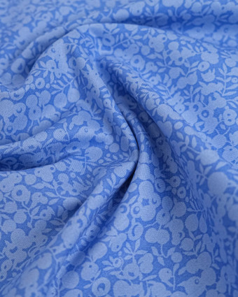 Tissu Liberty Fabrics@ Wiltshire Shadow Bleuet - 110 cm - Mercerine