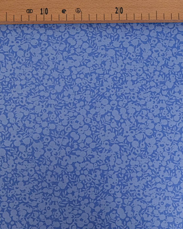 Tissu Liberty Fabrics@ Wiltshire Shadow Bleuet - 110 cm - Mercerine
