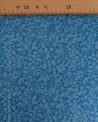 Tissu Liberty Fabrics@ Wiltshire Shadow Azur - 110 cm - Mercerine