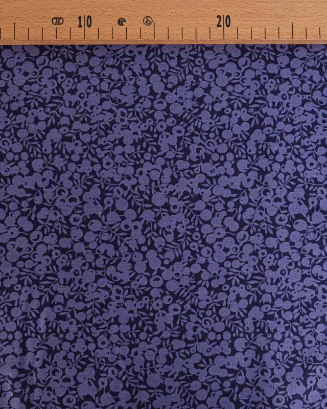Tissu Liberty Fabrics@ Wiltshire Shadow Iris - 110 cm - Mercerine