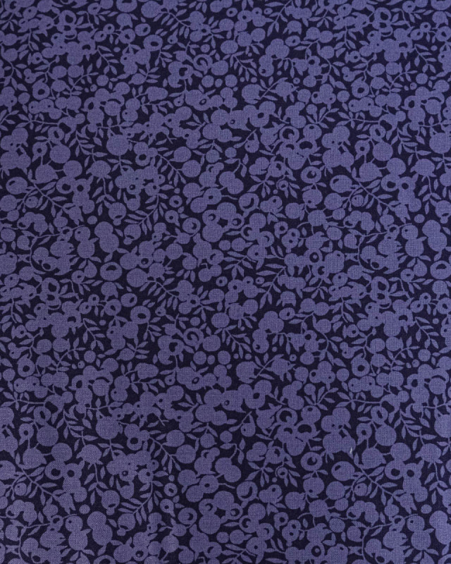 Tissu Liberty Fabrics@ Wiltshire Shadow Iris - 110 cm - Mercerine
