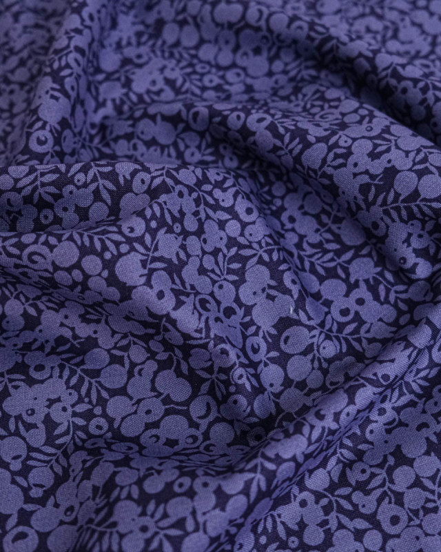 Tissu Liberty Fabrics@ Wiltshire Shadow Iris - 110 cm - Mercerine