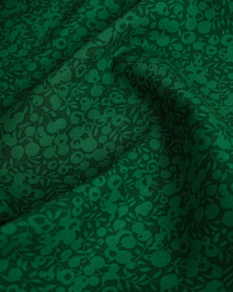 Tissu Liberty Fabrics@ Wiltshire Shadow Vert Forêt - 110 cm - Mercerine