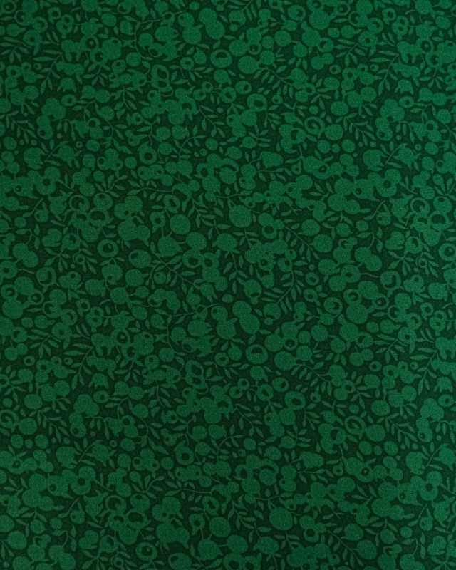 Tissu Liberty Fabrics@ Wiltshire Shadow Vert Forêt - 110 cm - Mercerine