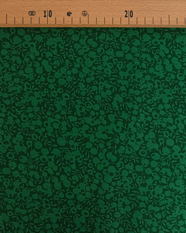Tissu Liberty Fabrics@ Wiltshire Shadow Vert Forêt - 110 cm - Mercerine