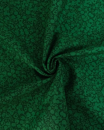Tissu Liberty Fabrics@ Wiltshire Shadow Vert Forêt - 110 cm - Mercerine