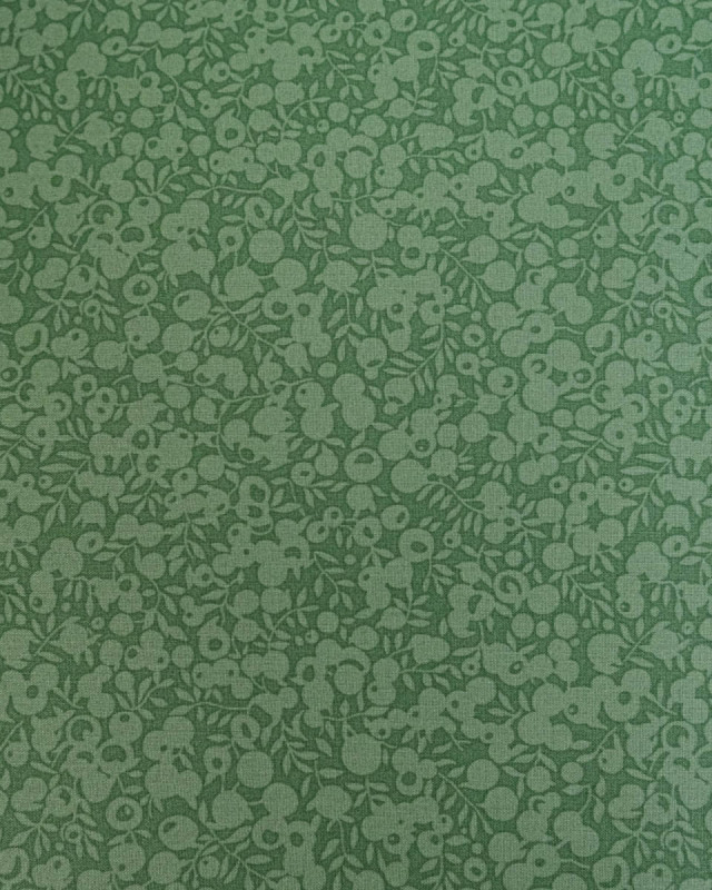 Tissu Liberty Fabrics@ Wiltshire Shadow Vert Feuille - 110 cm - Mercerine