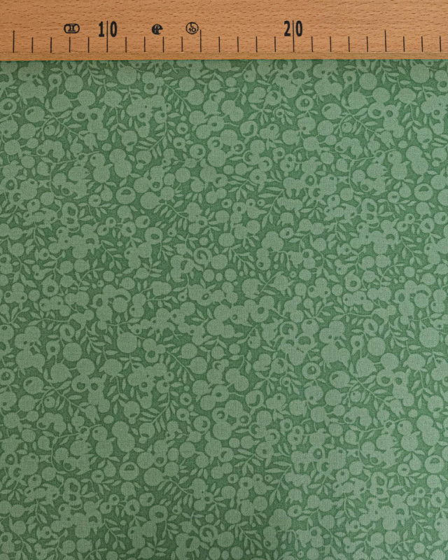 Tissu Liberty Fabrics@ Wiltshire Shadow Vert Feuille - 110 cm - Mercerine