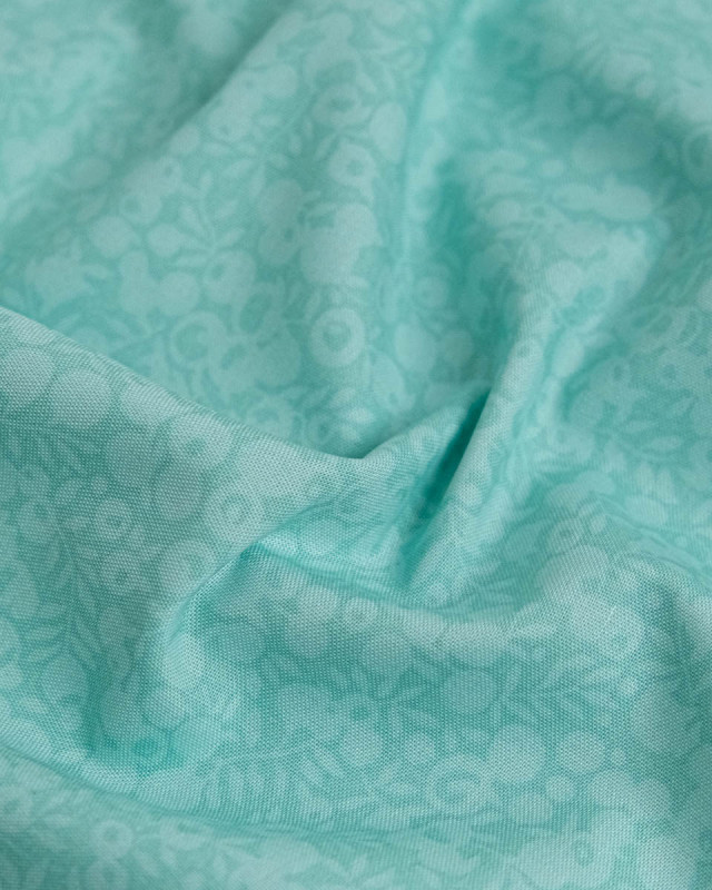 Tissu Liberty Fabrics@ Wiltshire Shadow Menthe - 110 cm - Mercerine