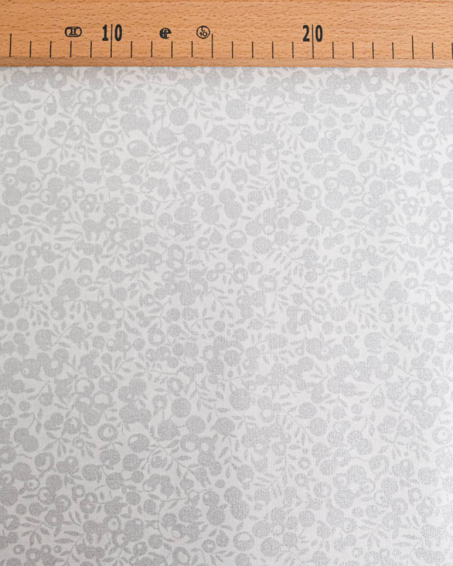 Tissu Liberty Fabrics@ Wiltshire Shadow Argent - 110 cm - Mercerine