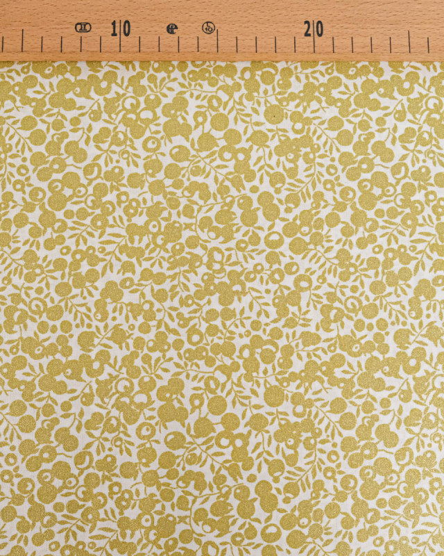 Tissu Liberty Fabrics@ Wiltshire Shadow Doré - 110 cm - Mercerine