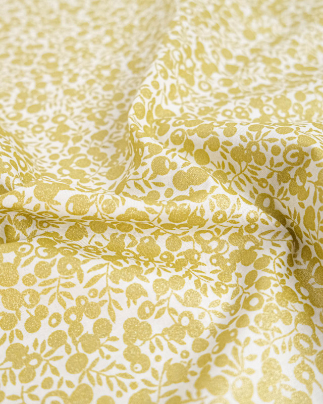 Tissu Liberty Fabrics@ Wiltshire Shadow Doré - 110 cm - Mercerine