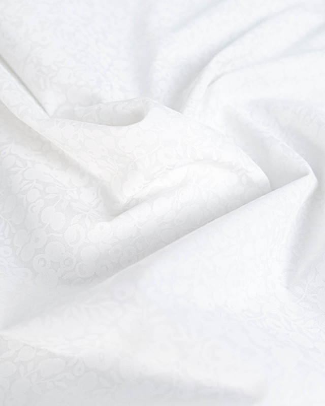 Tissu Liberty Fabrics@ Wiltshire Shadow Blanc - 110 cm - Mercerine