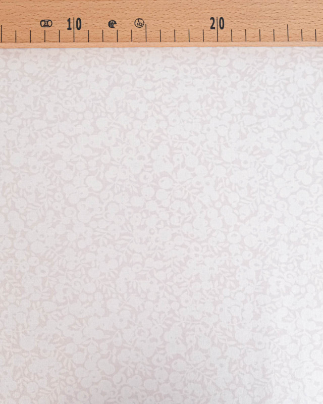 Tissu Liberty Fabrics@ Wiltshire Shadow Blanc Nacré - 110 cm - Mercerine