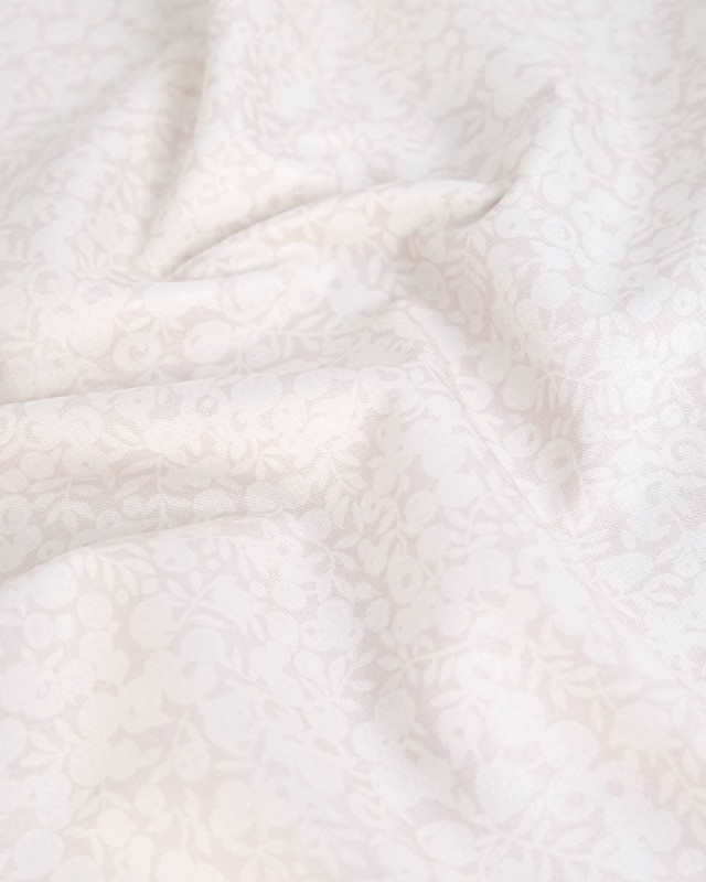 Tissu Liberty Fabrics@ Wiltshire Shadow Blanc Nacré - 110 cm - Mercerine