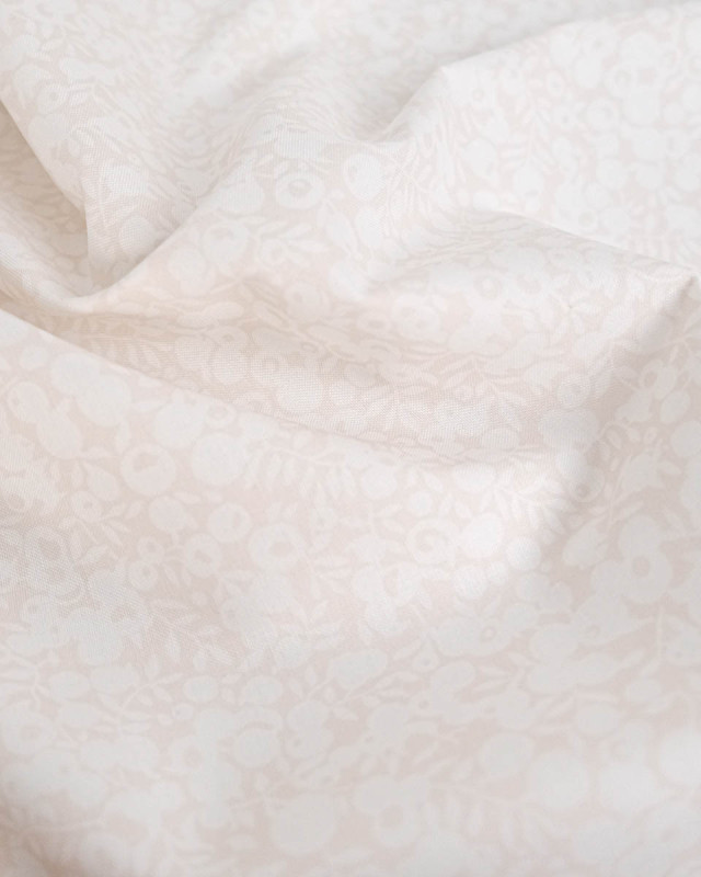 Tissu Liberty Fabrics@ Wiltshire Shadow Blanc Crème - 110 cm - Mercerine