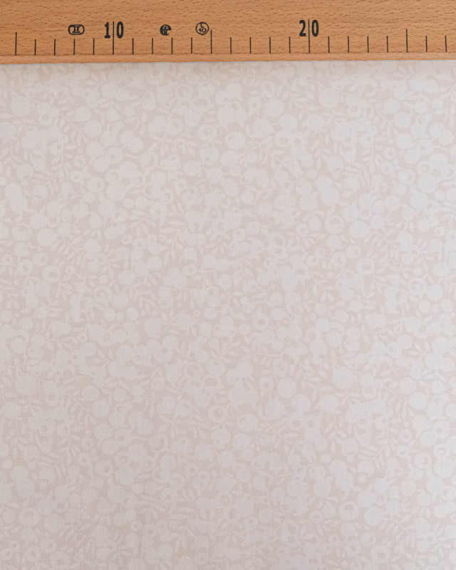 Tissu Liberty Fabrics@ Wiltshire Shadow Blanc Crème - 110 cm - Mercerine