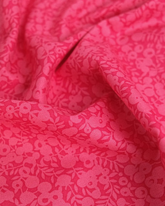 Tissu Liberty Fabrics@ Wiltshire Shadow Framboise - 110 cm - Mercerine