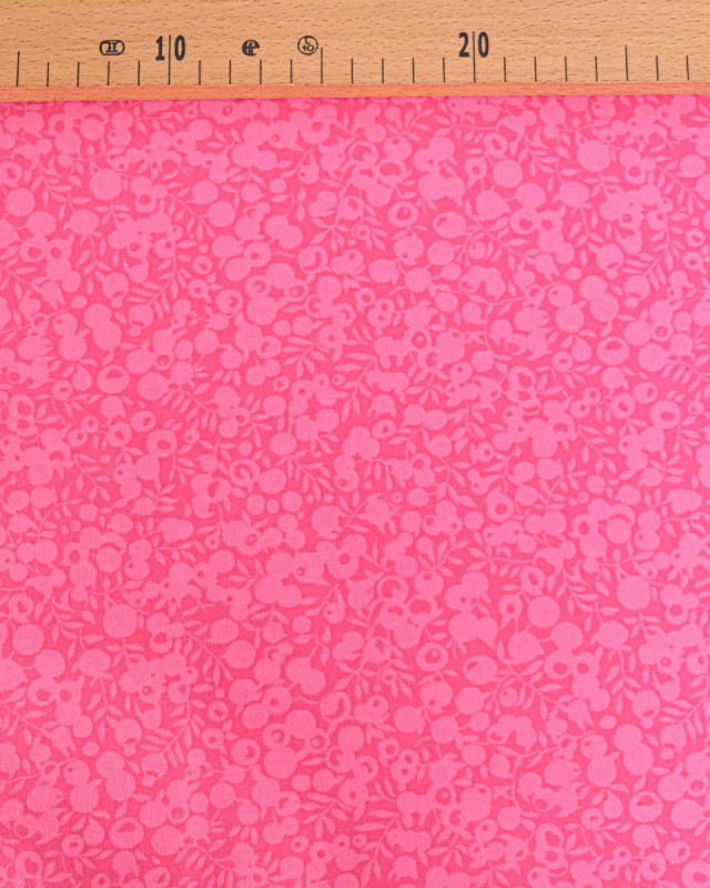 Tissu Liberty Fabrics@ Wiltshire Shadow Rose Bonbon - 110 cm - Mercerine