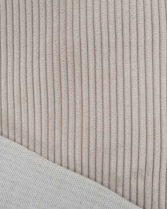 Velours Côtelé Ameublement Belém Beige - Mercerine