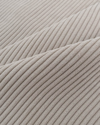 Velours Côtelé Ameublement Belém Beige - Mercerine