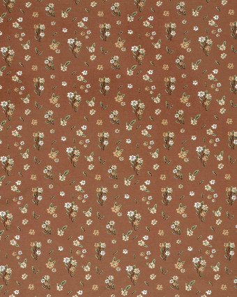 Jersey de Coton Terra Petites Fleurs - Mercerine