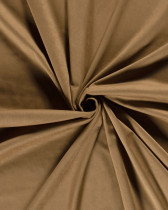 Tissu Suédine Stretch Uni Camel