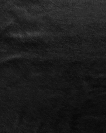 Tissu Simili Cuir Uni Noir  - Mercerine