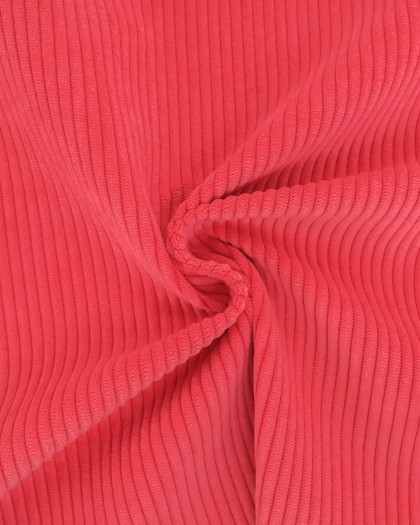 Velours Côtelé Ameublement Belém Pamplemousse - Mercerine