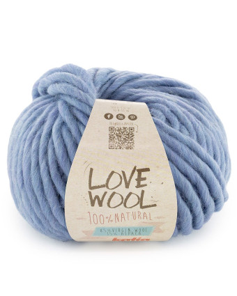 Fil à Tricoter Love Wool 85% Laine Vierge - Katia - Mercerine