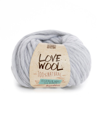 Fil à Tricoter Love Wool 85% Laine Vierge - Katia - Mercerine