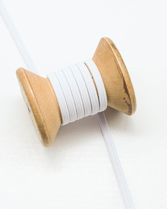Elastique blanc souple - Mercerine