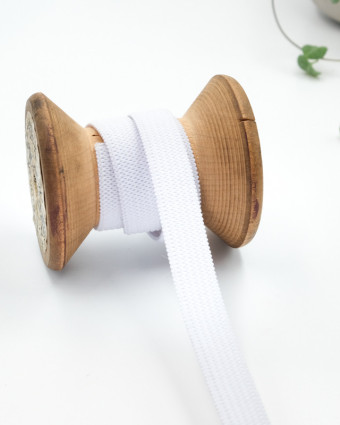 Elastique Blanc Souple - Elamaille - Mercerine