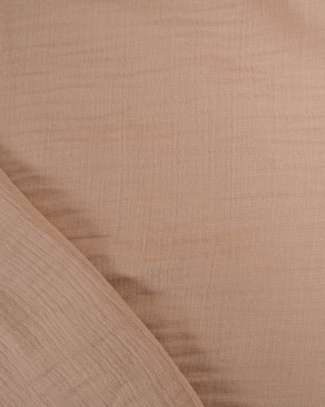 Tissu Gaze de Coton Sable  - Mercerine