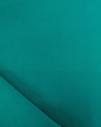 Coupon - Tissu Sergé Coton Uni Hector - 20 Coloris
