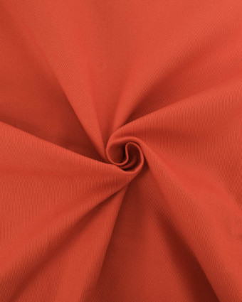Coupon - Tissu Sergé Coton Uni Hector - 20 Coloris