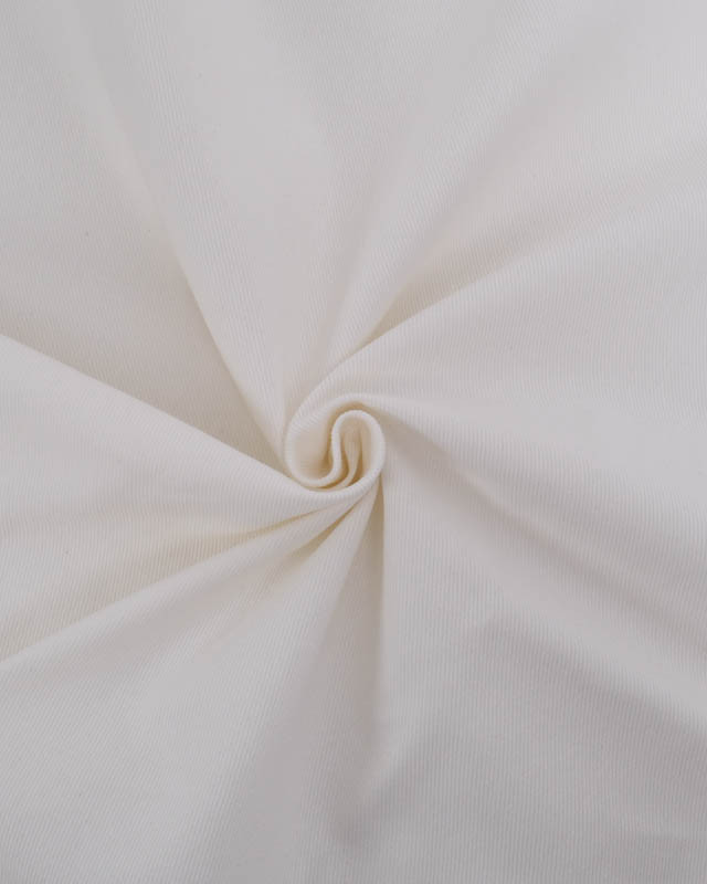 Coupon - Tissu Sergé Coton Uni Hector - 20 Coloris