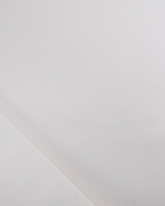 Coupon - Tissu Sergé Coton Uni Hector - 20 Coloris