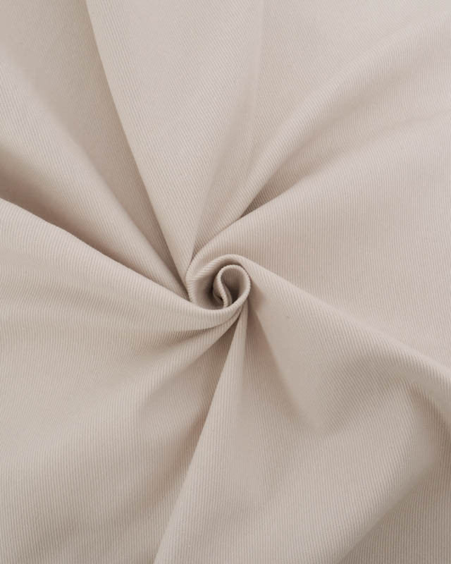 Coupon - Tissu Sergé Coton Uni Hector - 20 Coloris