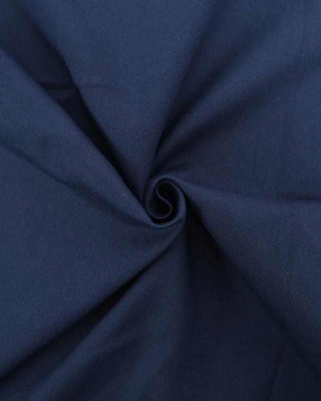 Coupon - Tissu Sergé Coton Uni Hector - 20 Coloris