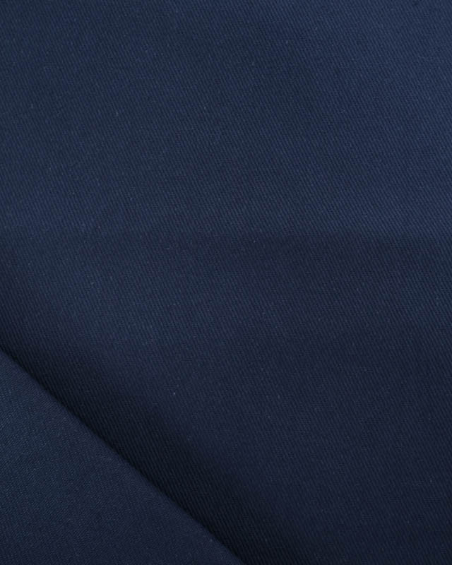 Coupon - Tissu Sergé Coton Uni Hector - 20 Coloris