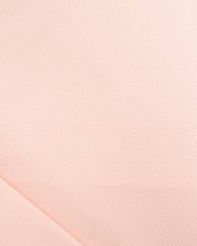 Coupon - Tissu Sergé Coton Uni Hector - 20 Coloris