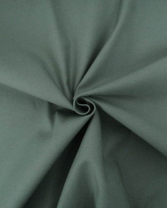Coupon - Tissu Sergé Coton Uni Hector - 20 Coloris